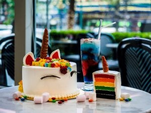 Unicorn Cake at Le Macaron at Sofitel Bangkok Sukhumvit